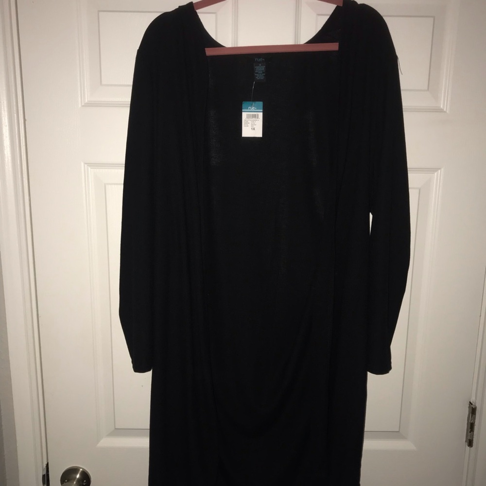 Long black cardigan from Rue 21